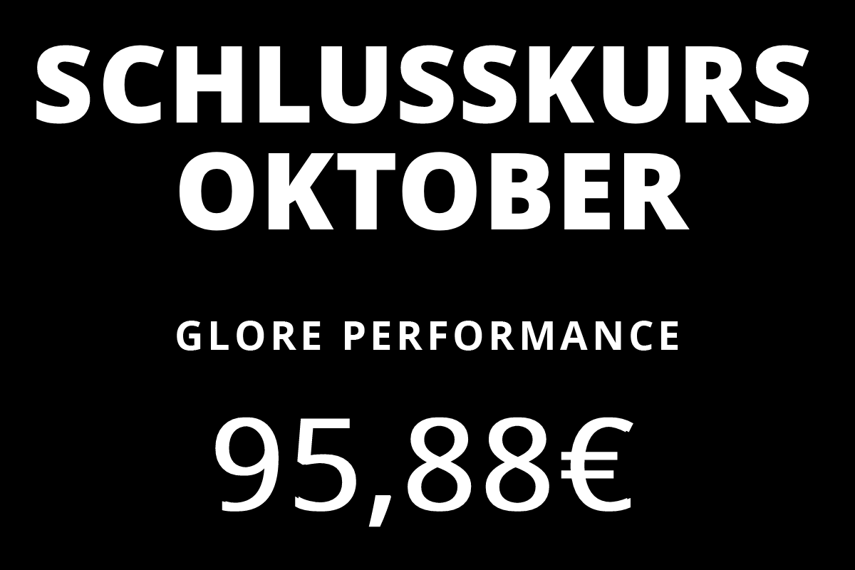 #GLORE50 Schlusskurs Oktober 2022 #GLORE50 Schlusskurs Oktober 2022